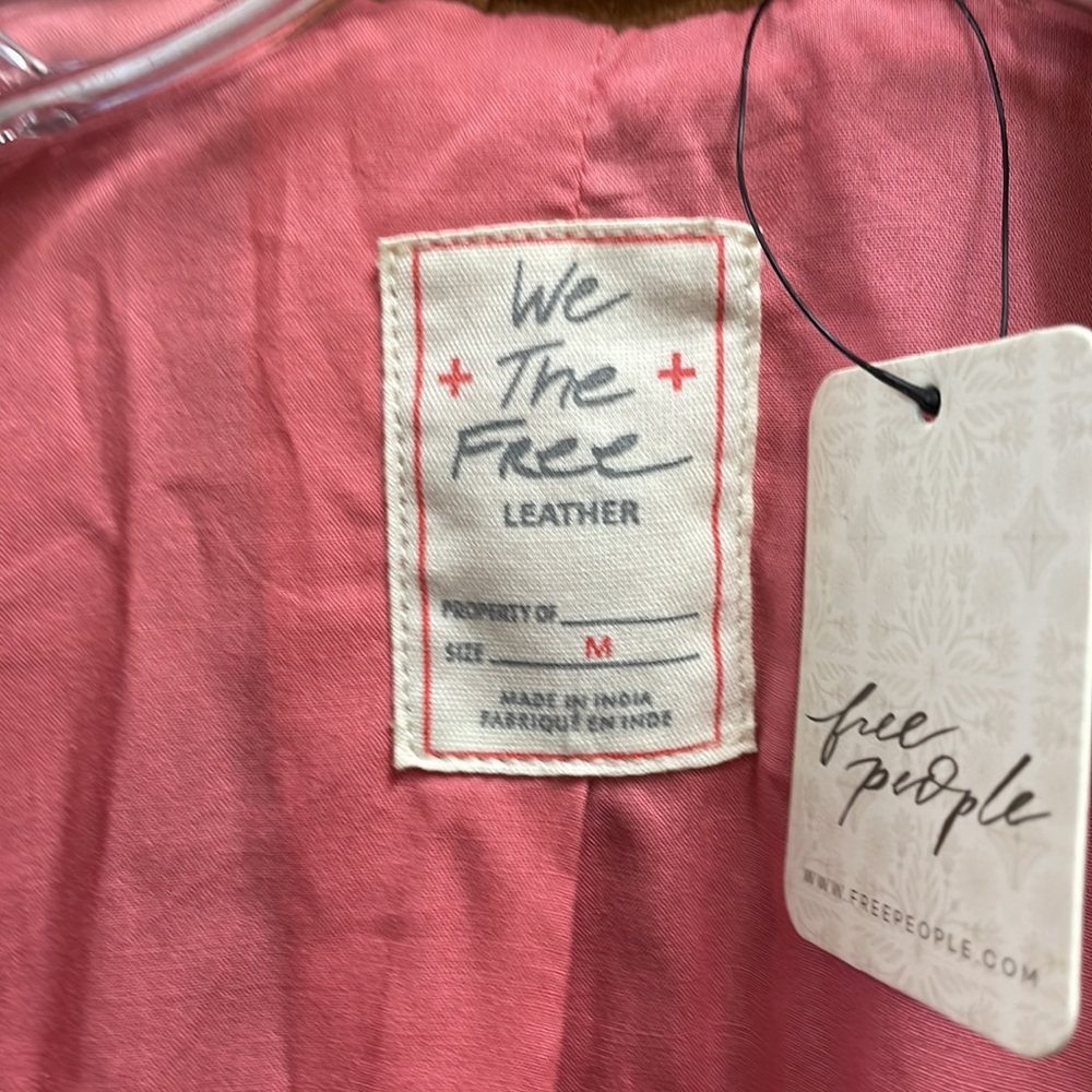 New We The Free Liza Leather Jacket!!🔥🔥🔥 - Picture 14 of 16